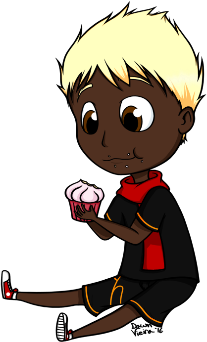Eid Gots A Cupcake By Locksy-v - Cupcake (520x721)