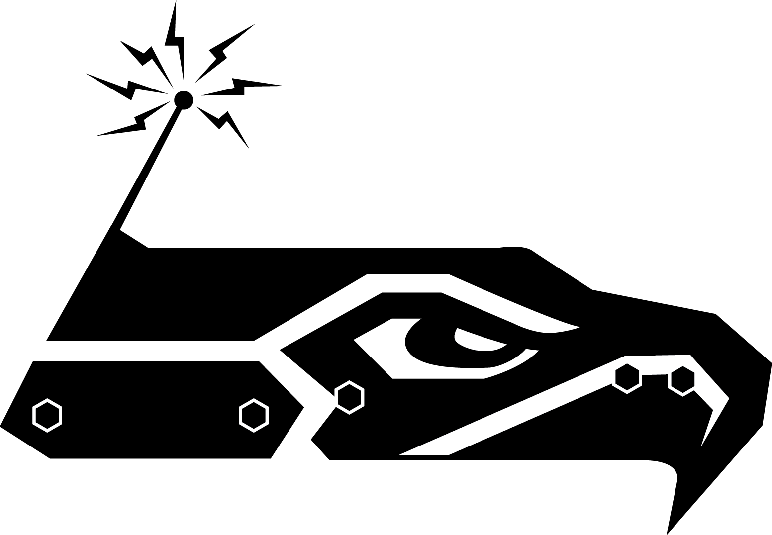 Click Here For - Robotic Hawk Png (1552x1076)