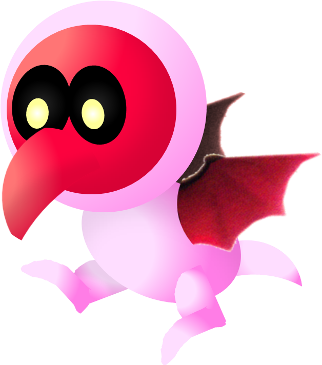 Tweeter3d - Super Mario Bros 2 Tweeter (699x713)