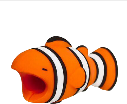 Limited Edition Clown Fish Cable Chomper - Cable Bite 馬 (434x413)