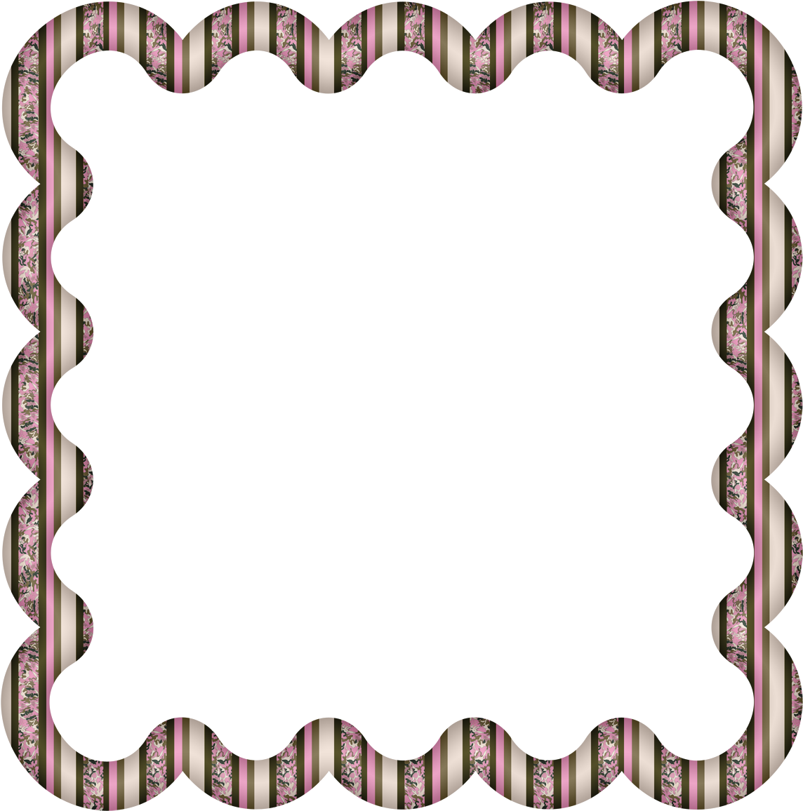 Pink Camo Border - Book (1200x1200)