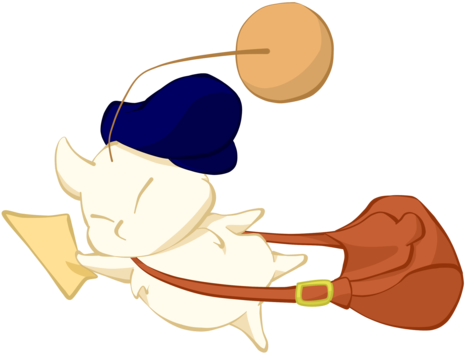 Moogle Mail By Kimimii - Moogle Mail Ffxiv (600x385)