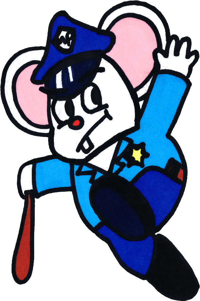 Mappy Mouse By Elliemcdoodler - Mappy The Mouse (759x1054)