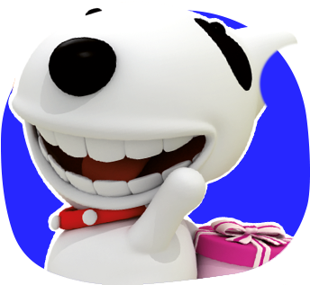Monk - Cartoon (343x362)