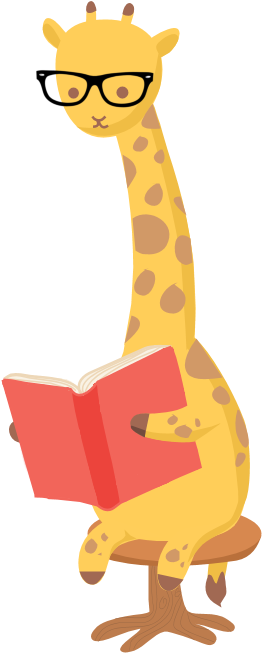 Giraffe Nerd By Sabbypanda - Giraffe (337x661)