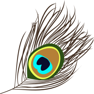 Peacock - Peacock Feather Vector Png (400x401)