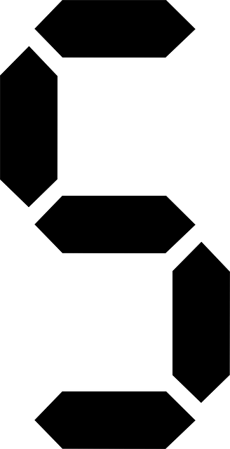 Random Top Five - Digital Number 5 Png (328x640)