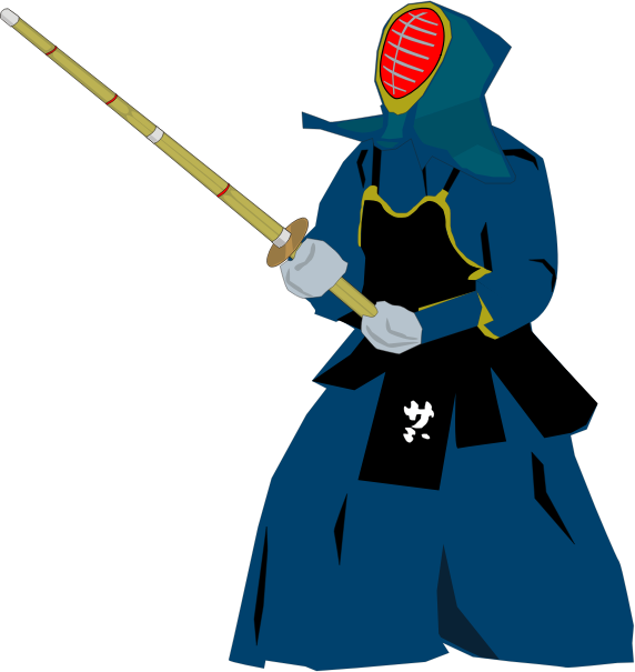 Kendo Clipart (572x605)