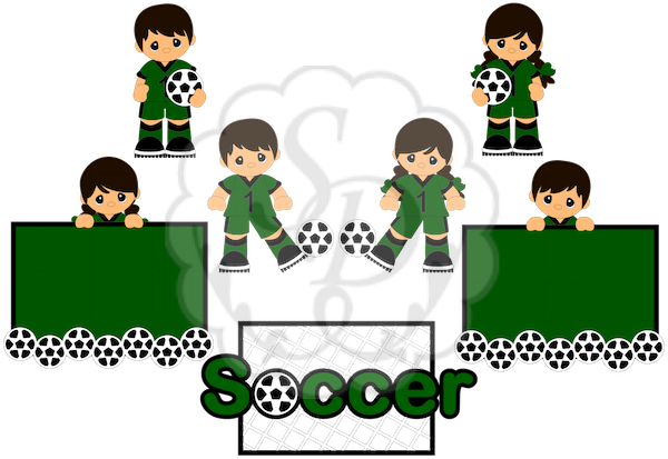 Soccer - - Illustration (600x413)