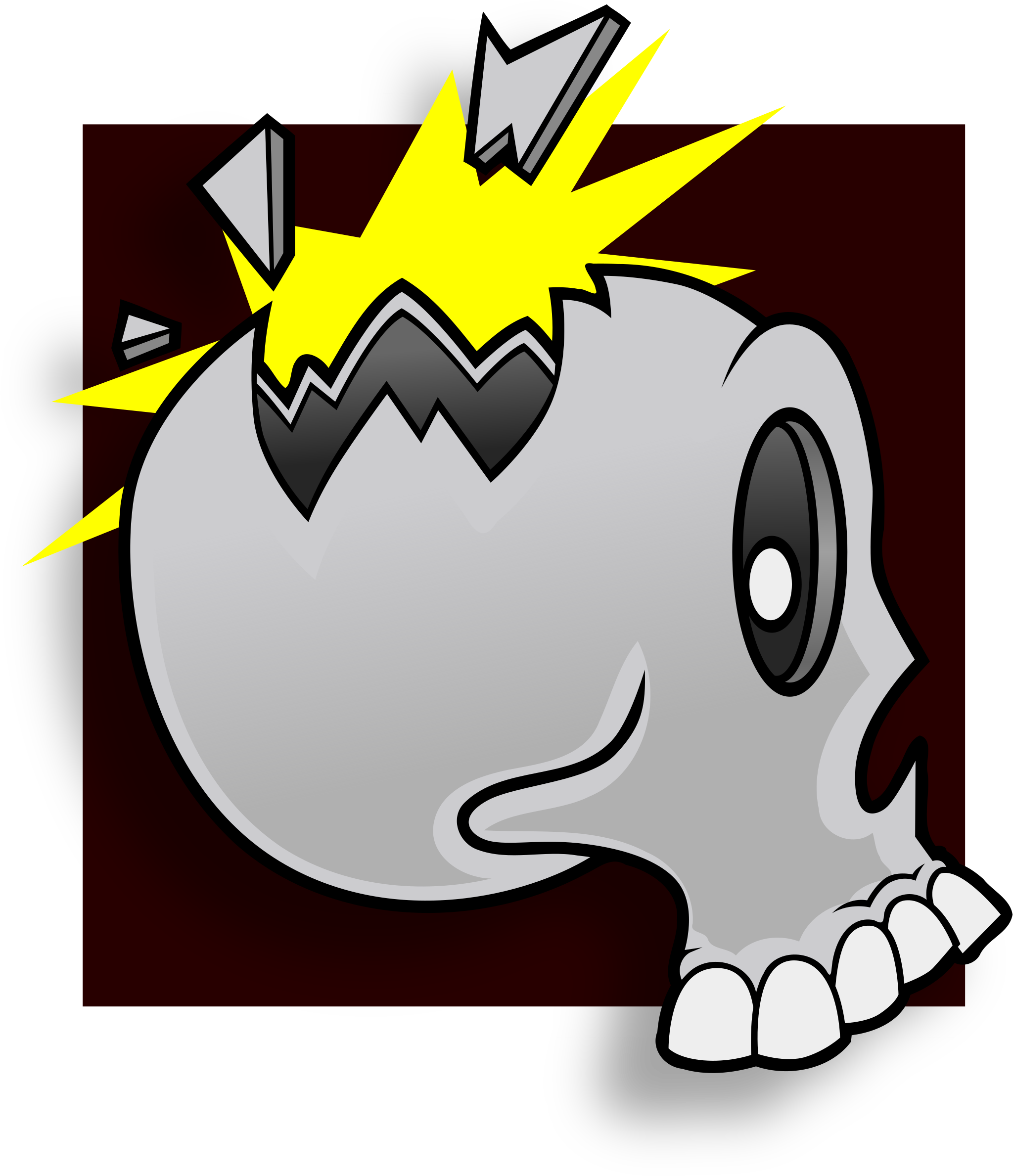 Big Image - Clip Art (2061x2400)