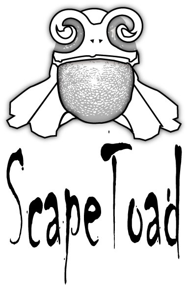 Scapetoad Logo By André Ourednik - Scapetoad (389x608)