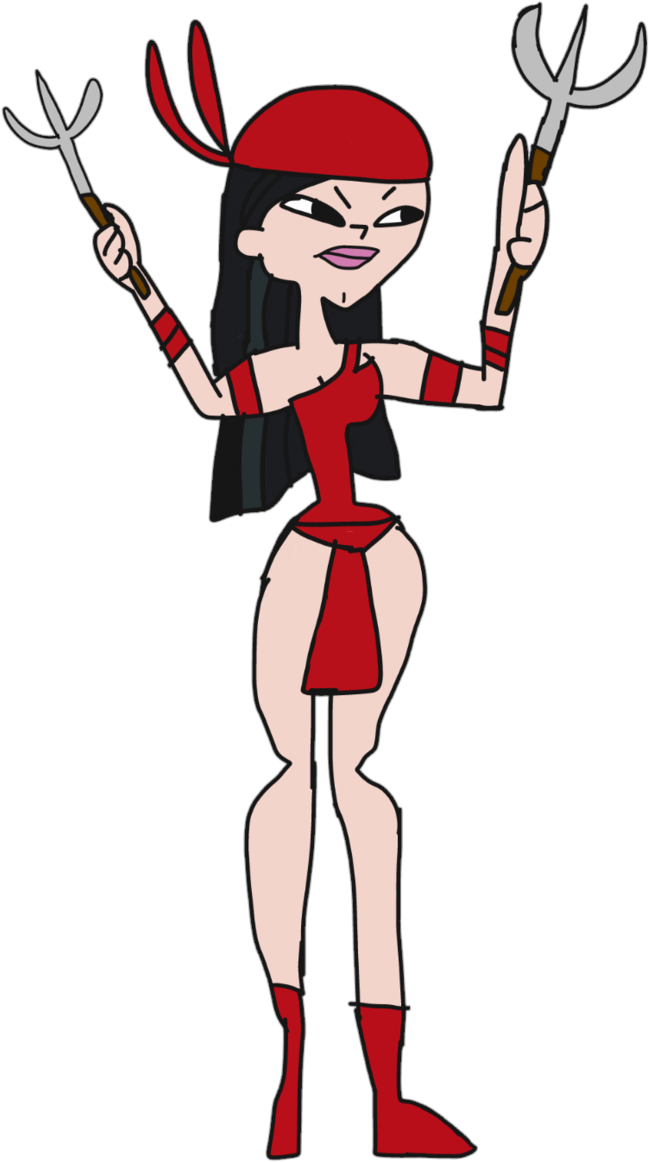 Heather As Elektra By Nadscope99 - Elektra (668x1197)