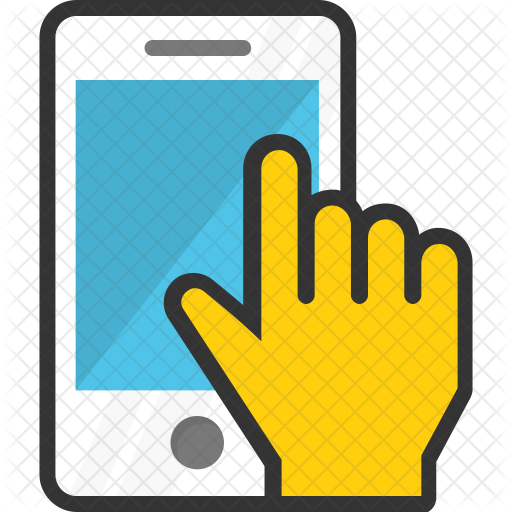 Mobile Usage Icon - Mobile Phone (512x512)