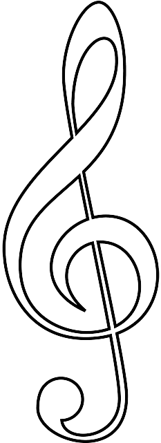 Treble Clef Clip Art (320x640)