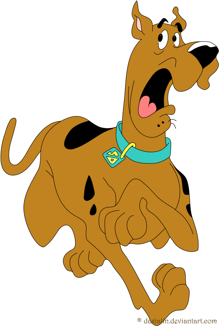 Scooby Doo Gets Scared - Scooby Doo Running Scared (900x1319)