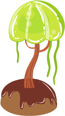 Chocolate Swamp Tree - Landscape (550x550)