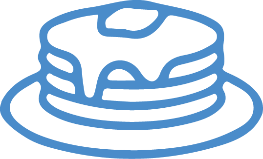 Pancakes - Pancake Icon (538x326)