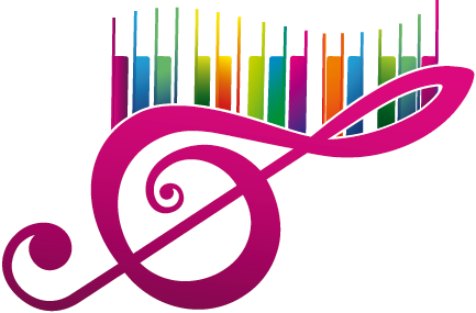 Musical Note Sticker - Music Jewelry Pendant Wearable Art Music Necklace Music (433x285)