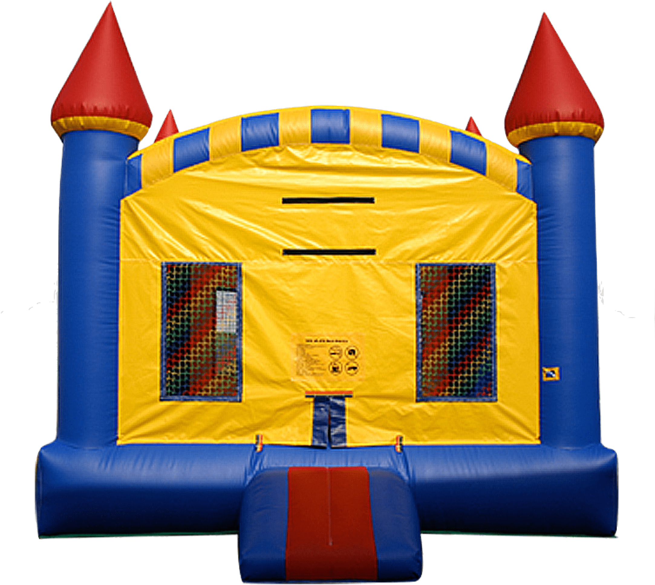 Superman Bounce House Layout - Inflatable Castle (2500x2500)