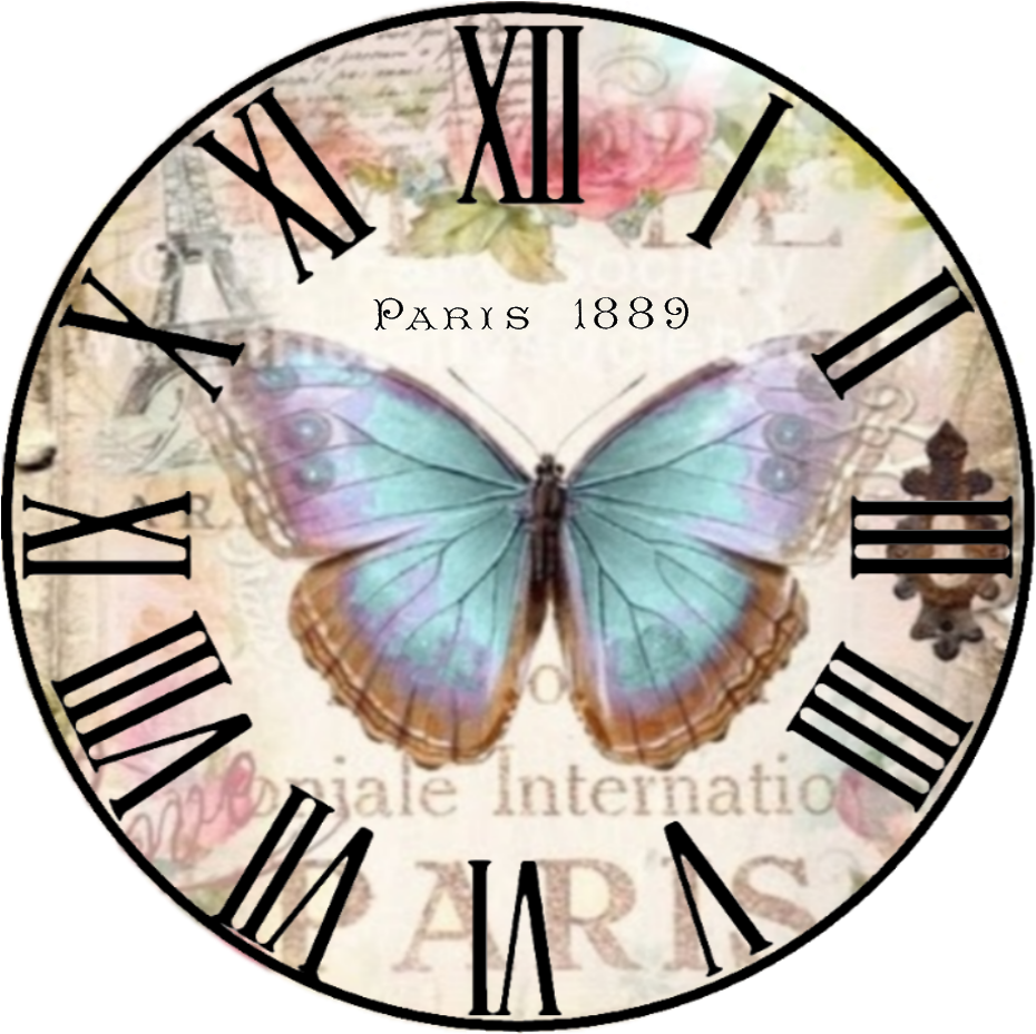 Free Vintage Clock - Clock (1000x1020)