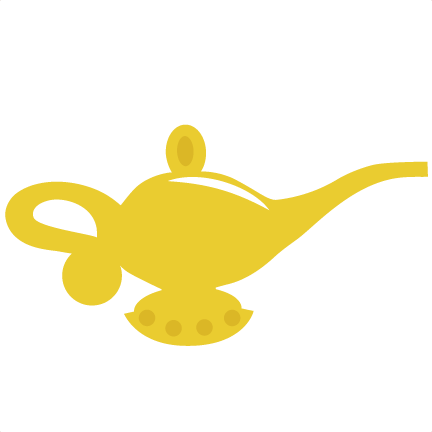Aladdin Genie Lamp Transparent (432x432)