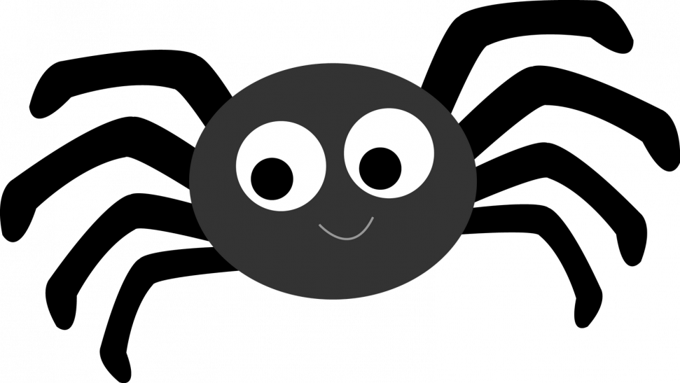 Clipart Spider (971x547)