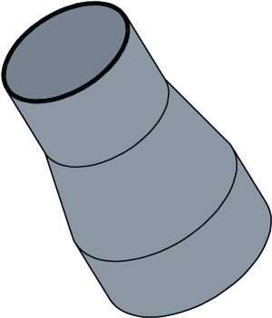 Pvc Pipe Reducer - 4 To 3 Pvc Reducer (400x400)