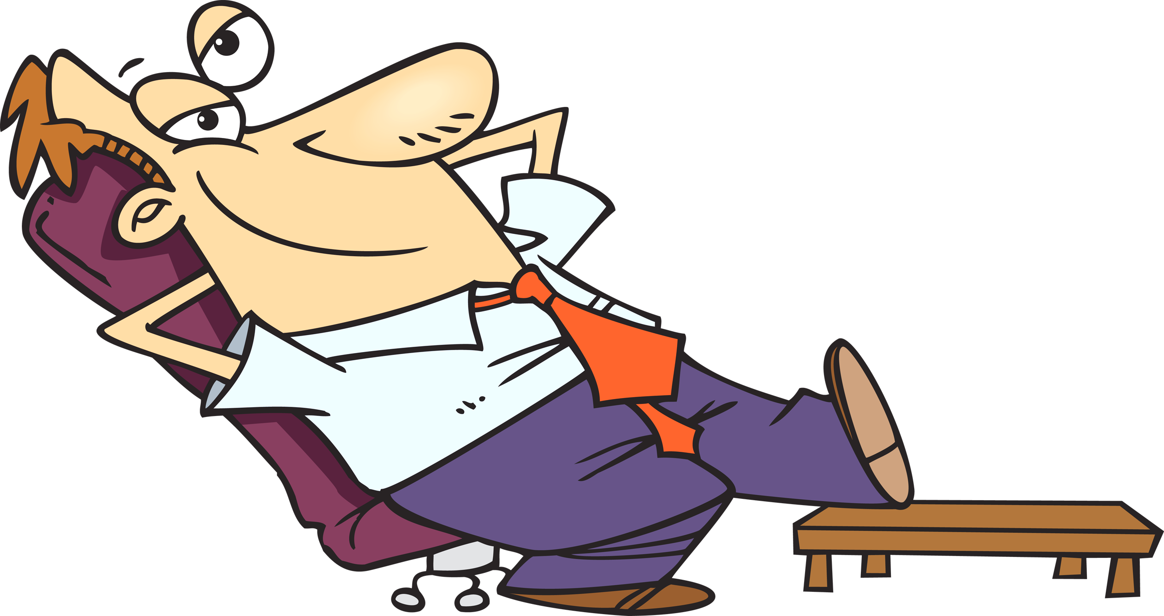 Relax Clipart (2400x1272)