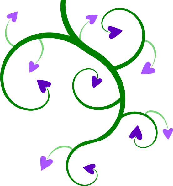 Pretty Vine Clipart (552x593)