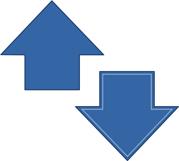 Arrows Up And Down (600x519)