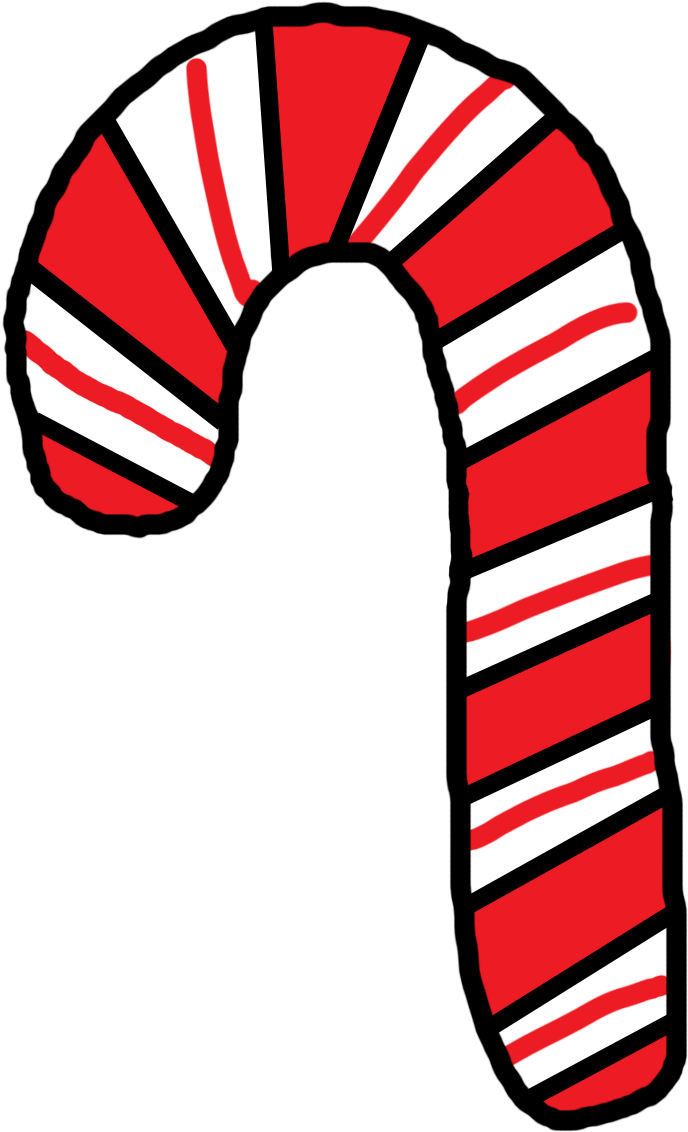 Clip Art Candy Canes - Candy Cane (1161x1161)
