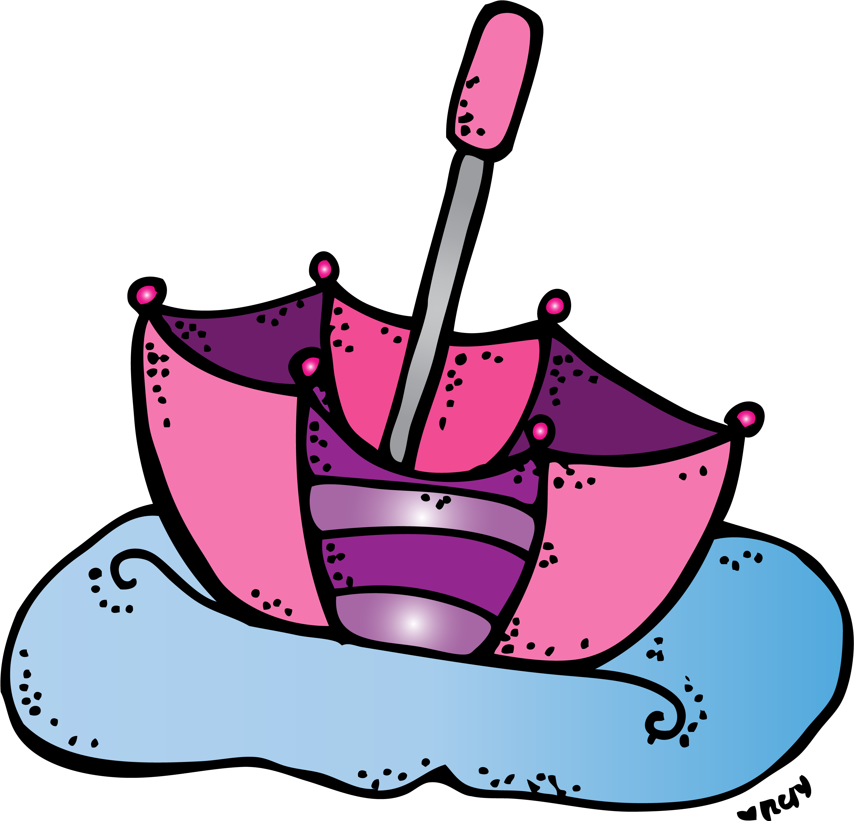 April Clipart - Melonheadz April (3000x2885)