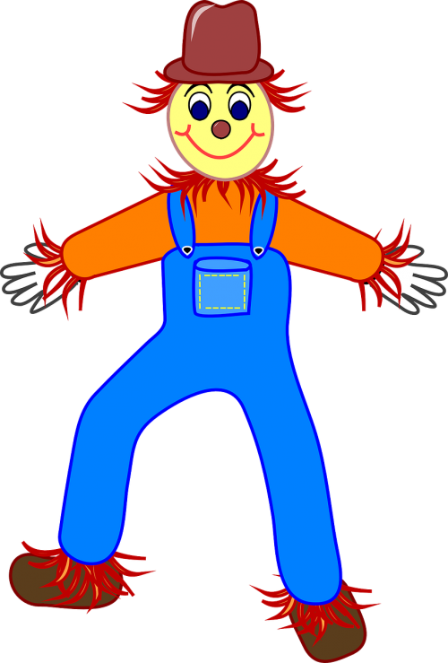 Scarecrow Clipart (694x1024)