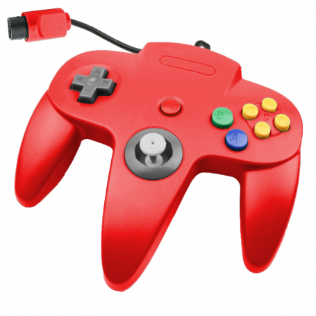 N64 Classic Controller (golden) - N64 Purple Controller (455x455)