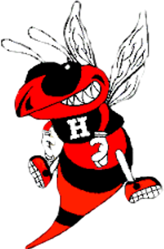 Hickory Hornets - Cartoon (500x500)