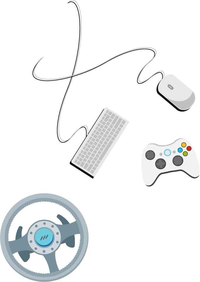 Pcsx4 Supports Multiple Input Gaming Devices - Game Controller (679x955)