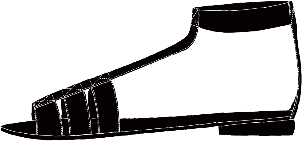Boat Tote Flat - Boat (1000x1000)
