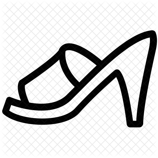 Mule Icon - Line Art (512x512)