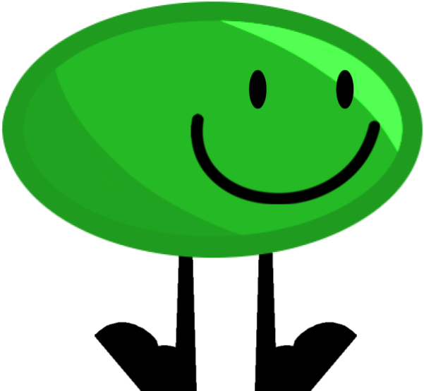 Bean - Bfdi Jelly Bean (623x568)