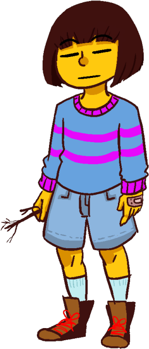 Frisk - Cartoon (355x750)