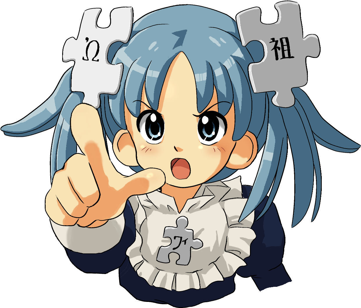 Wikipe-tan Angry - Wikipe Tan (1300x1084)