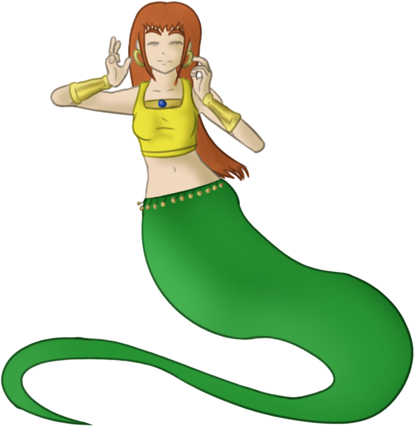 Genie's - Drawing (859x930)