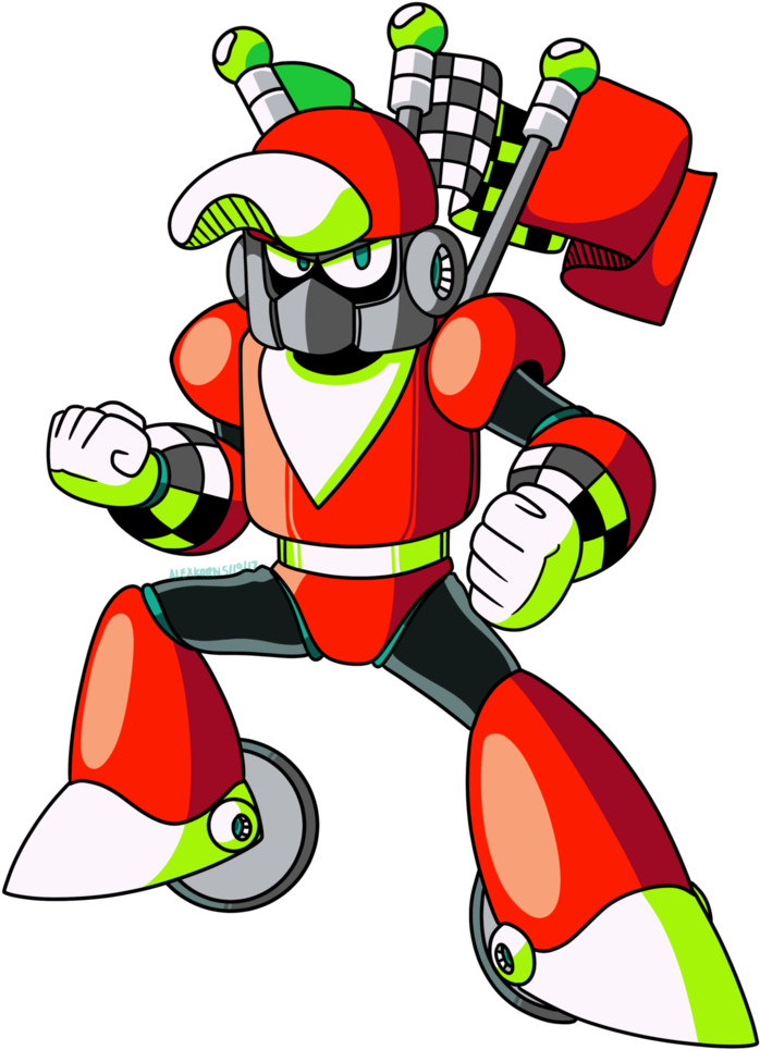 Mega Man Unleashed - Cartoon (787x1014)