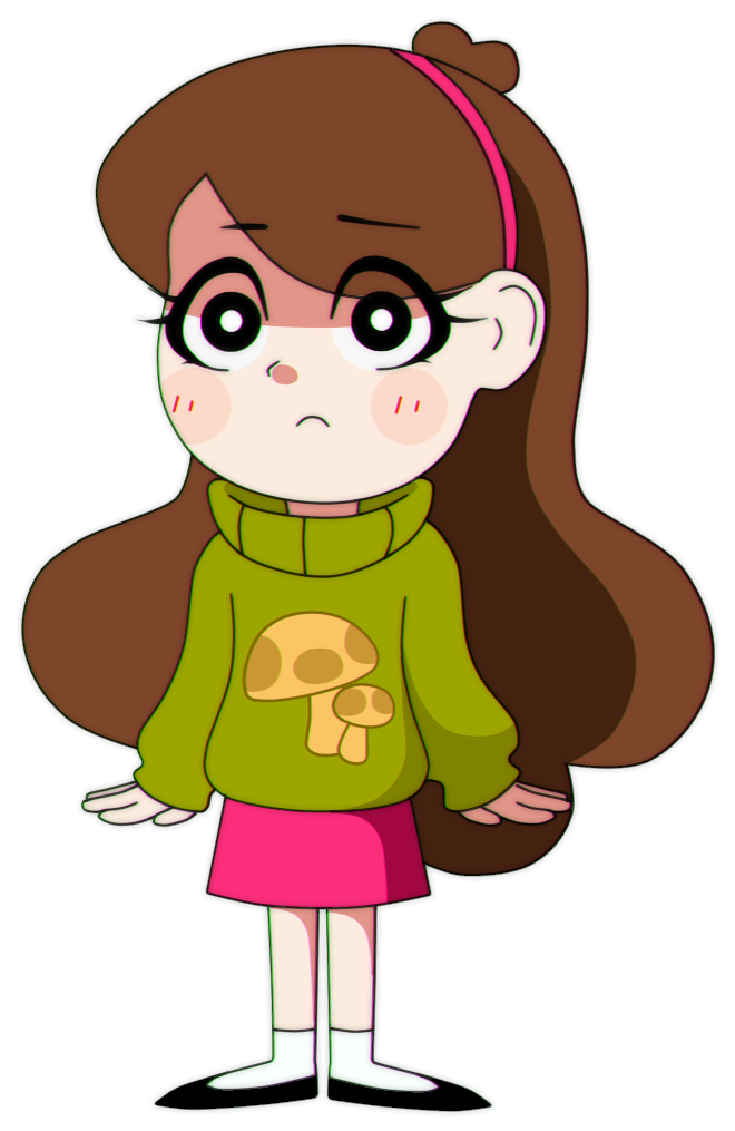 A Shy Mabel - Cartoon (800x1280)