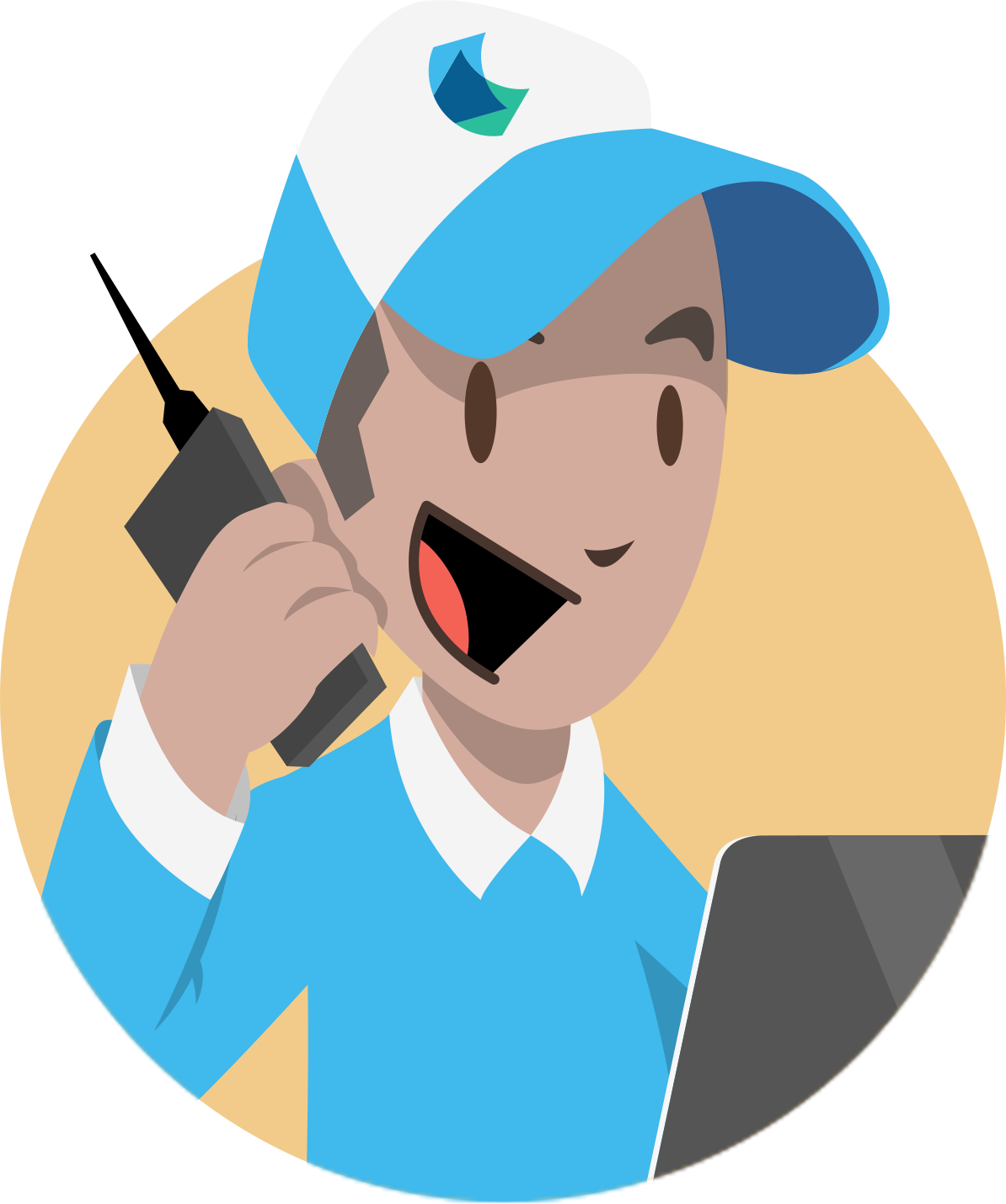Customer Support - Cartoon (1194x1430)