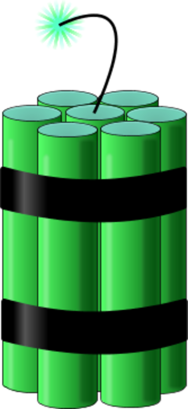 Dynamite Pictures - Dynamite On Transparent Background (600x1304)