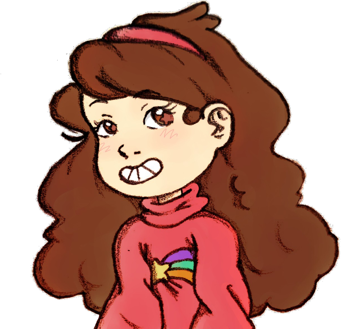 “a Mabel Without Braces - Cartoon (1280x1124)