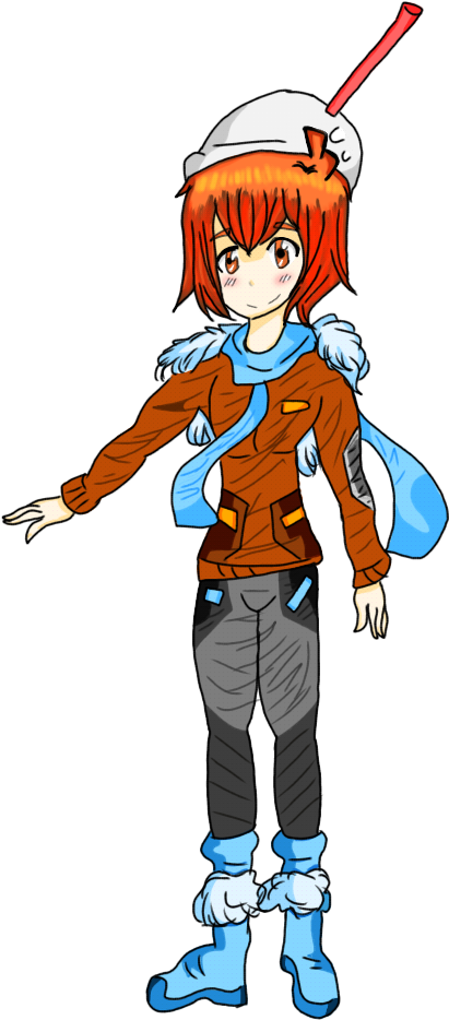 Smoothie-chan - Cartoon (600x974)
