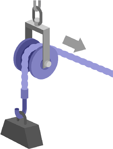 Pulley - Simple Machines (500x500)