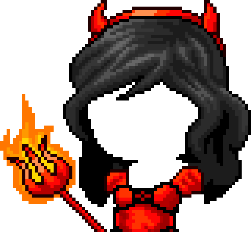 Devil Girl Template - Snorlax Sprite (900x750)